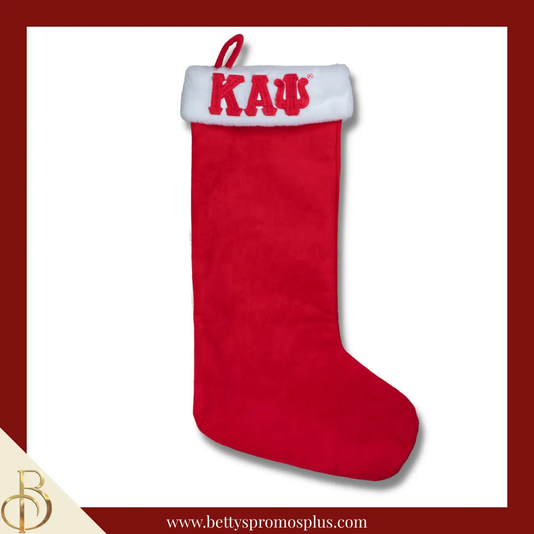 Kappa Alpha Psi ΚΑΨ Christmas Stocking-Kappa Alpha Psi Paraphernalia-Kappa Alpha Psi Christmas Stocking-Betty's Promos Plus