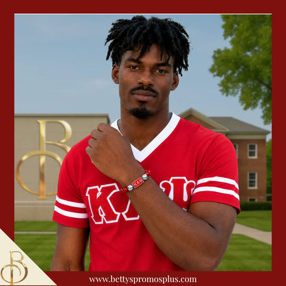 Kappa Alpha Psi ΚΑΨ Diggs Beaded Bracelet-Kappa Alpha Psi Paraphernalia-Kappa Alpha Psi Bracelet-Betty's Promos Plus