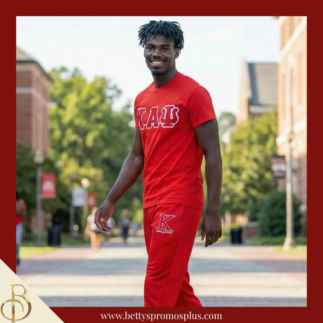 Kappa Alpha Psi ΚΑΨ Elite Jogger Pants with Zippered Leg Opening-Kappa Alpha Psi Paraphernalia-Kappa Alpha Psi Jogger Pants-Betty's Promos Plus