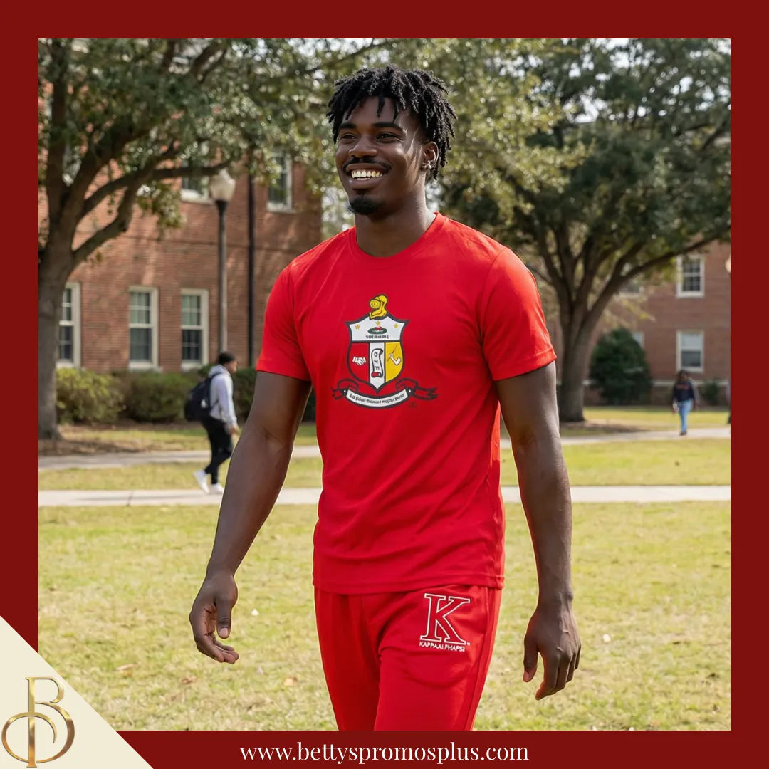 Kappa Alpha Psi ΚΑΨ Elite Jogger Pants with Zippered Leg Opening-Kappa Alpha Psi Paraphernalia-Kappa Alpha Psi Jogger Pants-Betty's Promos Plus