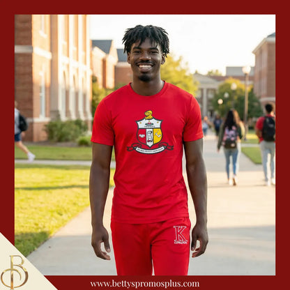 Kappa Alpha Psi ΚΑΨ Elite Jogger Pants with Zippered Leg Opening-Kappa Alpha Psi Paraphernalia-Kappa Alpha Psi Jogger Pants-Betty's Promos Plus
