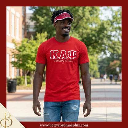 Kappa Alpha Psi ΚΑΨ Embroidered Greek Letter Featherlight Moisture Wicking Visor-Kappa Alpha Psi Paraphernalia-Kappa Alpha Psi Hats-Betty's Promos Plus