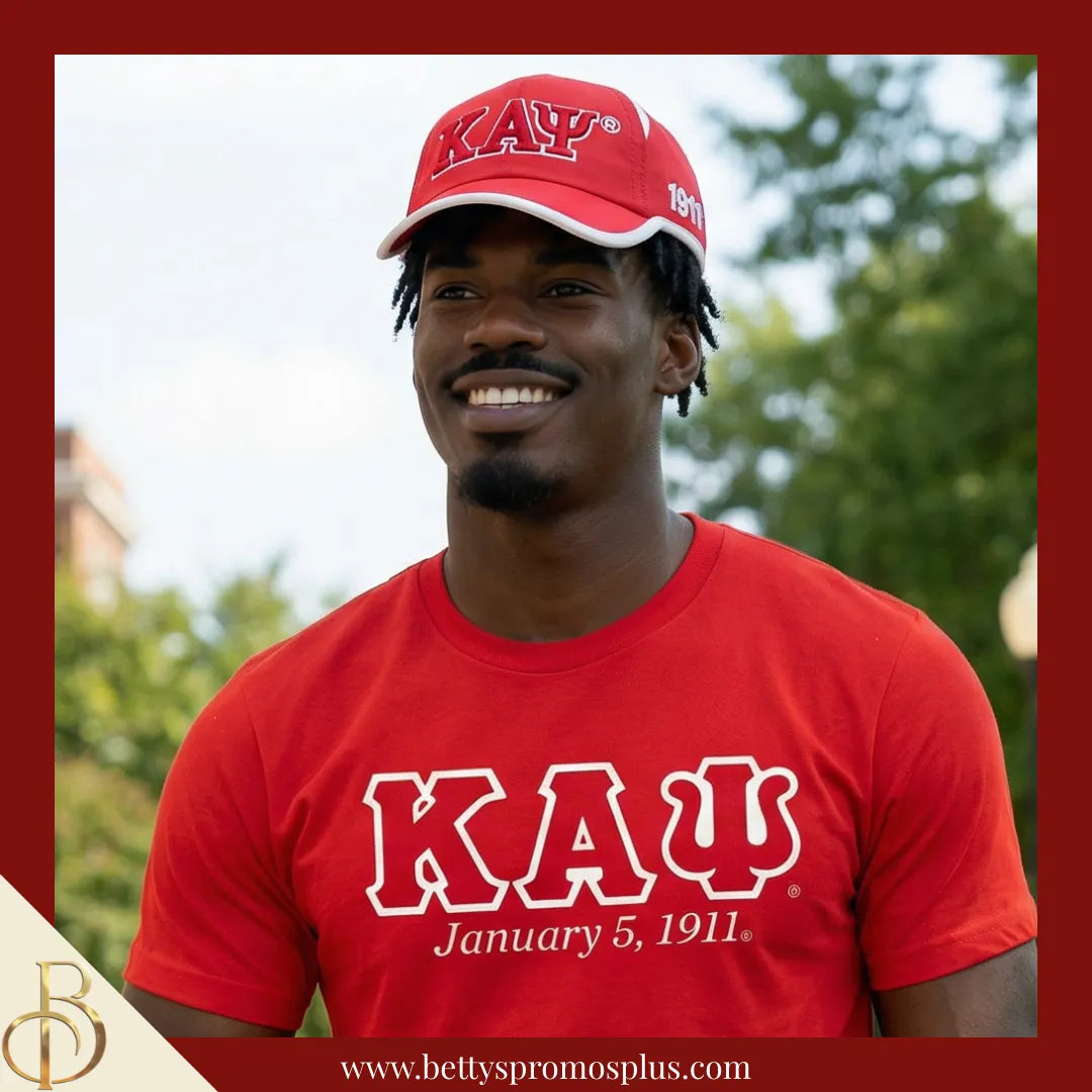 Kappa Alpha Psi ΚΑΨ Embroidered Greek Letters Featherlight Moisture Wicking Hat-Kappa Alpha Psi Paraphernalia-Kappa Alpha Psi Hats-Betty's Promos Plus