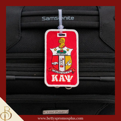 Kappa Alpha Psi ΚΑΨ Embroidered Luggage Tag-Kappa Alpha Psi Paraphernalia-Kappa Alpha Psi Luggage Tag-Betty's Promos Plus