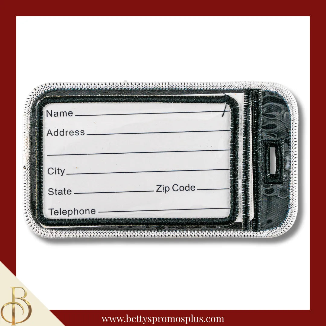 Kappa Alpha Psi ΚΑΨ Embroidered Luggage Tag-Kappa Alpha Psi Paraphernalia-Kappa Alpha Psi Luggage Tag-Betty's Promos Plus