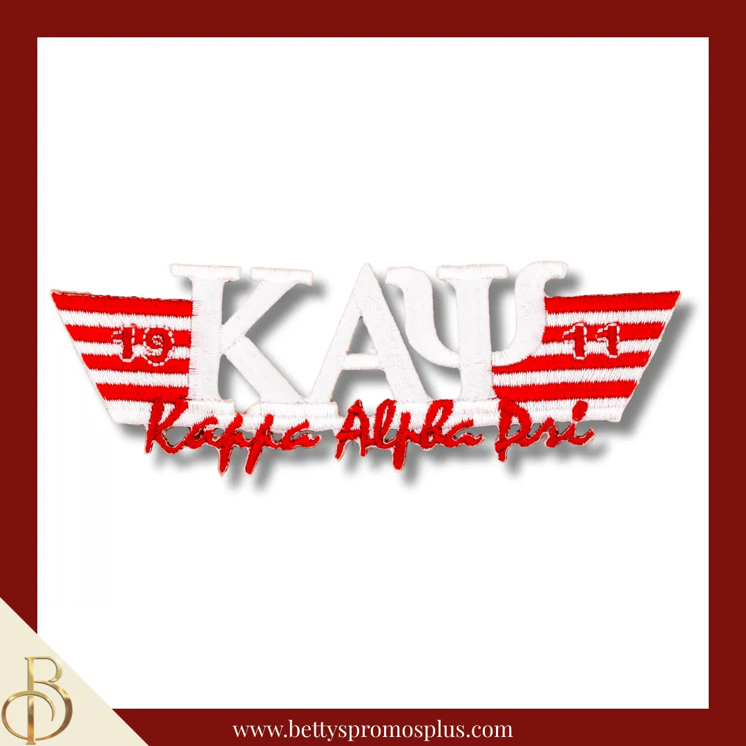 Kappa Alpha Psi ΚΑΨ Flight Embroidered Patch-Kappa Alpha Psi Paraphernalia-Kappa Alpha Psi Patch-Betty's Promos Plus