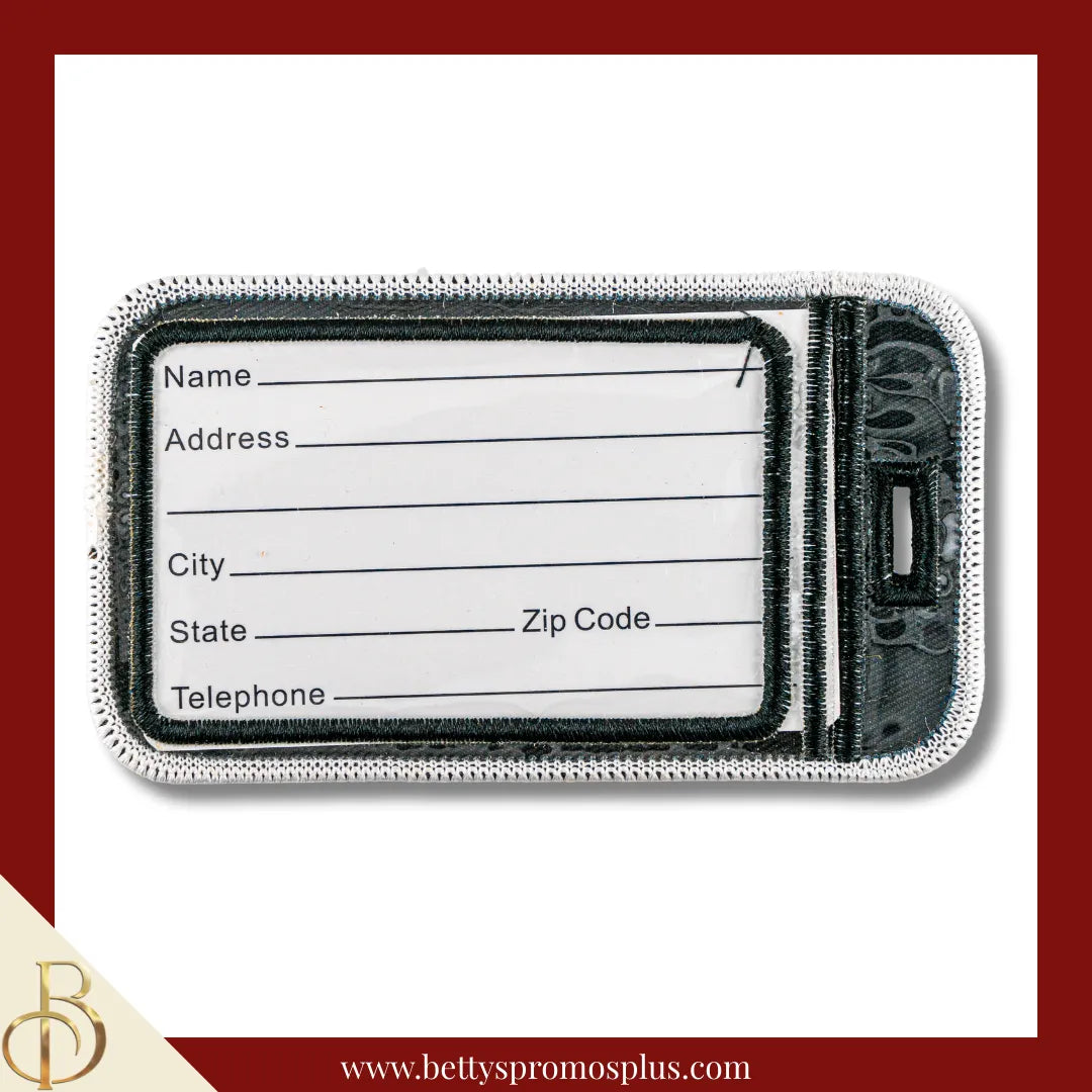 Kappa Alpha Psi ΚΑΨ Founded 1911 Embroidered Luggage Tag-Kappa Alpha Psi Paraphernalia-Kappa Alpha Psi Luggage Tag-Betty's Promos Plus