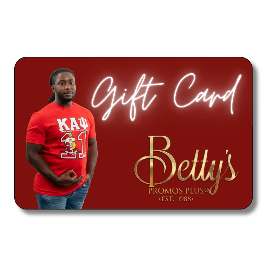 Kappa Alpha Psi ΚΑΨ Gift Card-Kappa Alpha Psi Paraphernalia-Kappa Alpha Psi Gift Card-Betty's Promos Plus