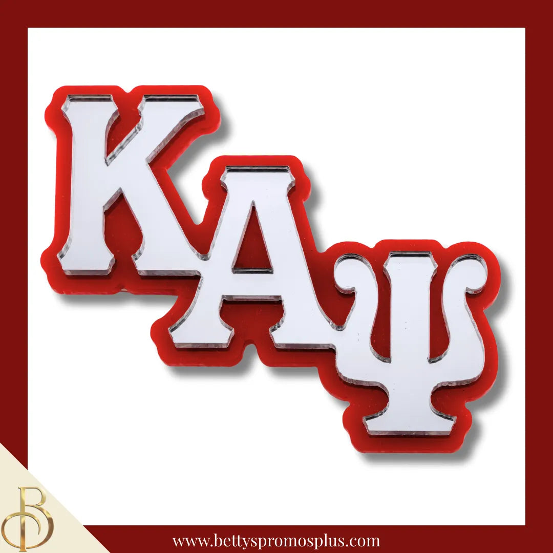 Kappa Alpha Psi ΚΑΨ Greek Letters Acrylic Lapel Pin-Kappa Alpha Psi Paraphernalia-Kappa Alpha Psi Lapel Pin-Betty's Promos Plus