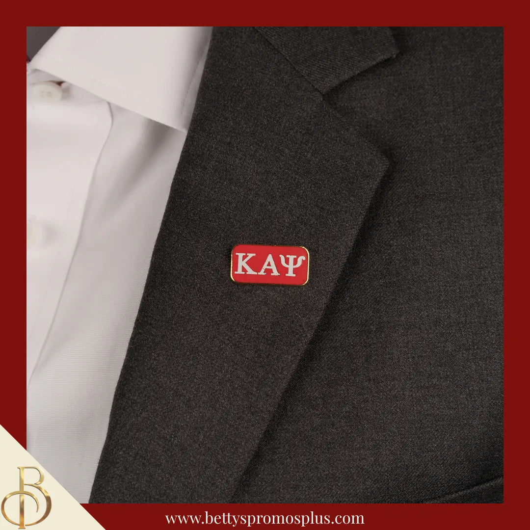 Kappa Alpha Psi ΚΑΨ Greek Letters Bar Lapel Pin-Kappa Alpha Psi Paraphernalia-Kappa Alpha Psi Lapel Pin-Betty's Promos Plus