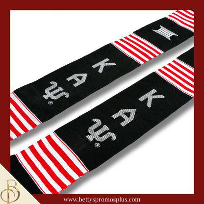 Kappa Alpha Psi ΚΑΨ Greek Letters Kente Cloth Graduation Stole-Kappa Alpha Psi Paraphernalia-Kappa Alpha Psi Graduation Stole-Betty's Promos Plus