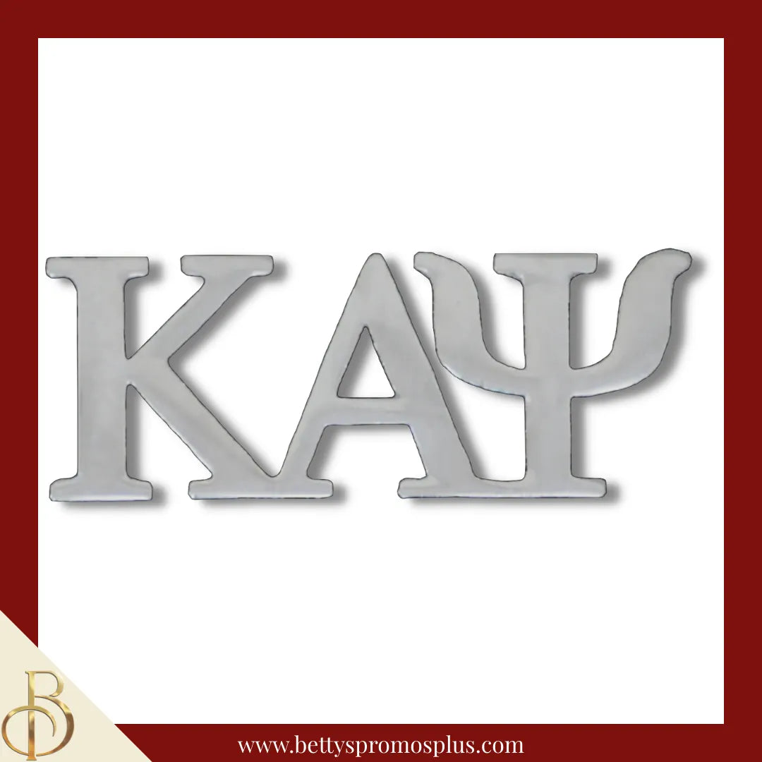 Kappa Alpha Psi ΚΑΨ Greek Letters Lapel Pin-Silver-Kappa Alpha Psi Paraphernalia-Kappa Alpha Psi Lapel Pin-Betty's Promos Plus