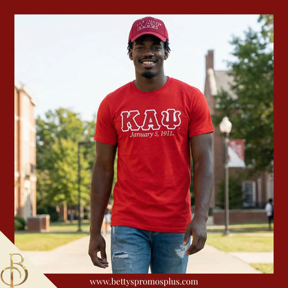 Kappa Alpha Psi KAΨ Greek Letters Mesh Flex Fit Embroidered Hat-Kappa Alpha Psi Paraphernalia-Kappa Alpha Psi Hats-Betty's Promos Plus