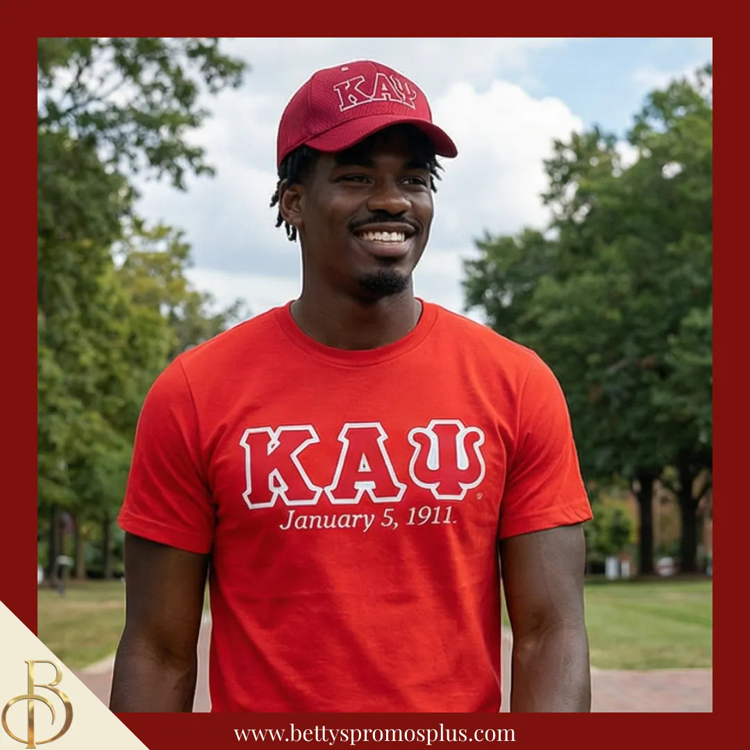 Kappa Alpha Psi KAΨ Greek Letters Mesh Flex Fit Embroidered Hat-Kappa Alpha Psi Paraphernalia-Kappa Alpha Psi Hats-Betty's Promos Plus