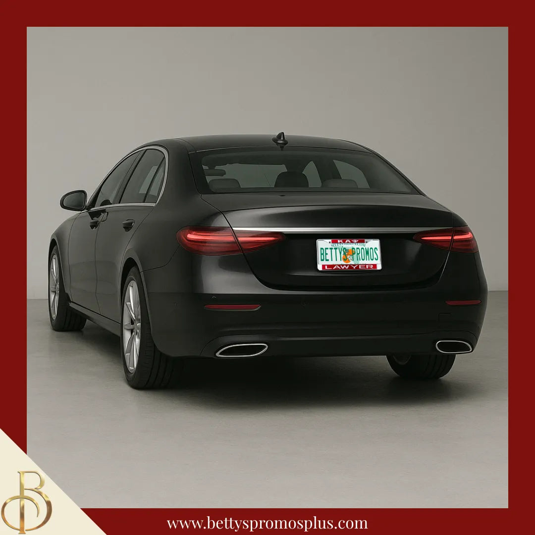 Kappa Alpha Psi ΚΑΨ Lawyer Chrome Laser Engraved Mirrored Acrylic Auto Tag License Plate Frame-Kappa Alpha Psi Paraphernalia-Kappa Alpha Psi Auto Tag Frame-Betty's Promos Plus