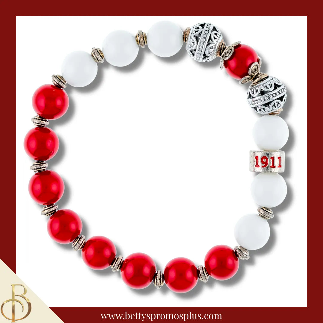 Kappa Alpha Psi ΚΑΨ Royalty Beaded Bracelet-Kappa Alpha Psi Paraphernalia-Kappa Alpha Psi Bracelet-Betty's Promos Plus