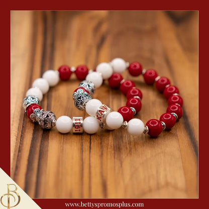 Kappa Alpha Psi ΚΑΨ Royalty Beaded Bracelet-Kappa Alpha Psi Paraphernalia-Kappa Alpha Psi Bracelet-Betty's Promos Plus