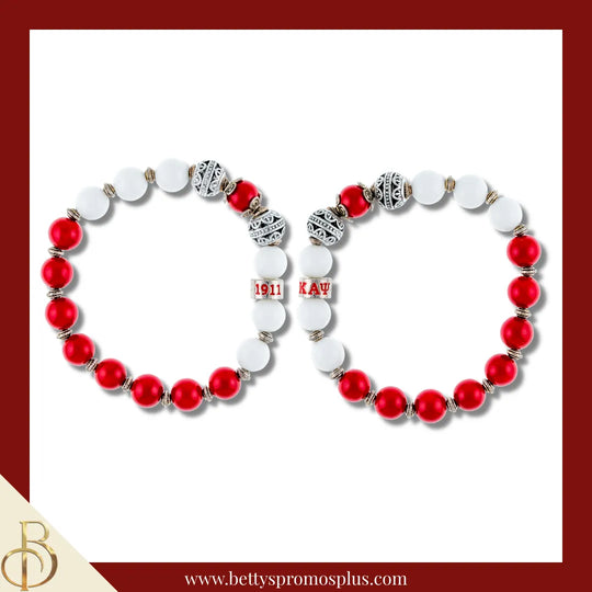 Kappa Alpha Psi ΚΑΨ Royalty Beaded Bracelet-Kappa Alpha Psi Paraphernalia-Kappa Alpha Psi Bracelet-Betty's Promos Plus