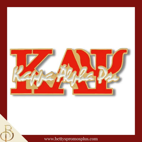 Kappa Alpha Psi ΚΑΨ Signature Greek Letters Lapel Pin-Kappa Alpha Psi Paraphernalia-Kappa Alpha Psi Lapel Pin-Betty's Promos Plus