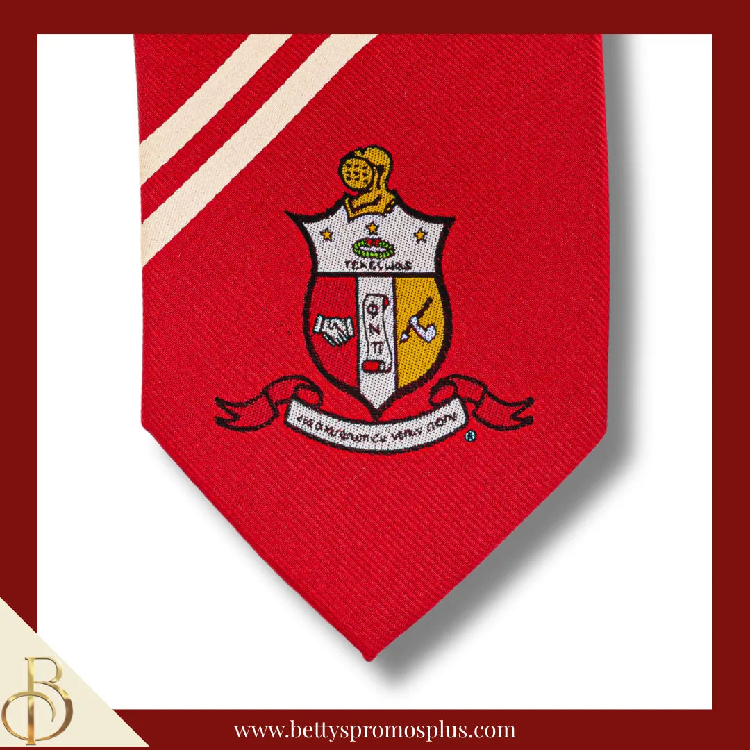 Kappa Alpha Psi ΚΑΨ Tie and Pocket Square Combo-Kappa Alpha Psi Paraphernalia-Kappa Alpha Psi Tie Set-Betty's Promos Plus