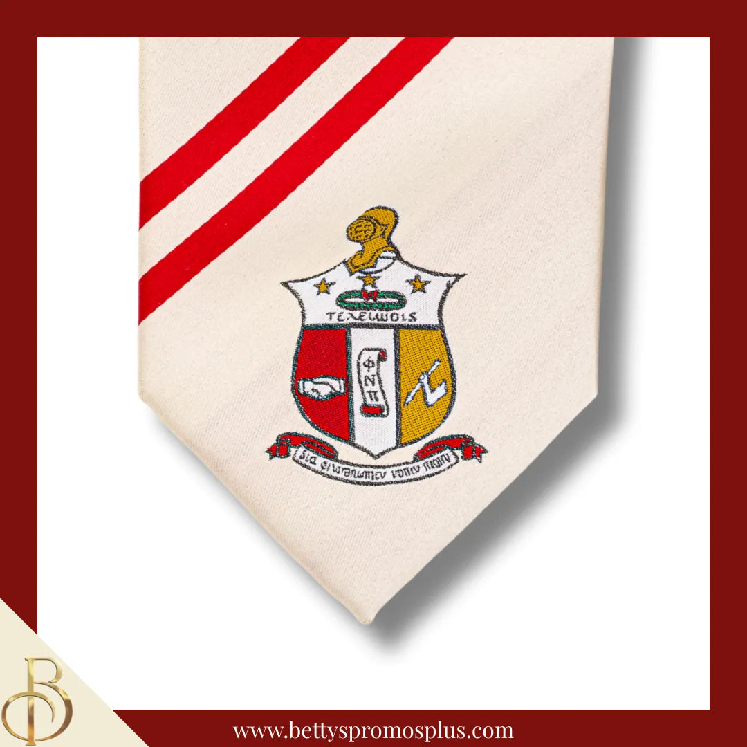 Kappa Alpha Psi ΚΑΨ Tie and Pocket Square Combo-Kappa Alpha Psi Paraphernalia-Kappa Alpha Psi Tie Set-Betty's Promos Plus