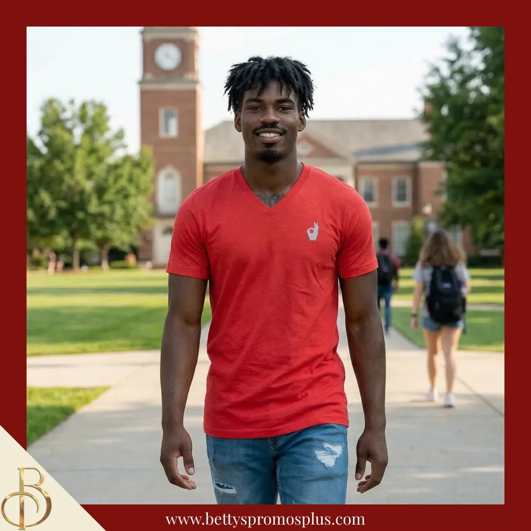 Kappa Alpha Psi ΚΑΨ Yo Embroidered T-Shirt-Kappa Alpha Psi Paraphernalia-Kappa Alpha Psi T-Shirts-Betty's Promos Plus