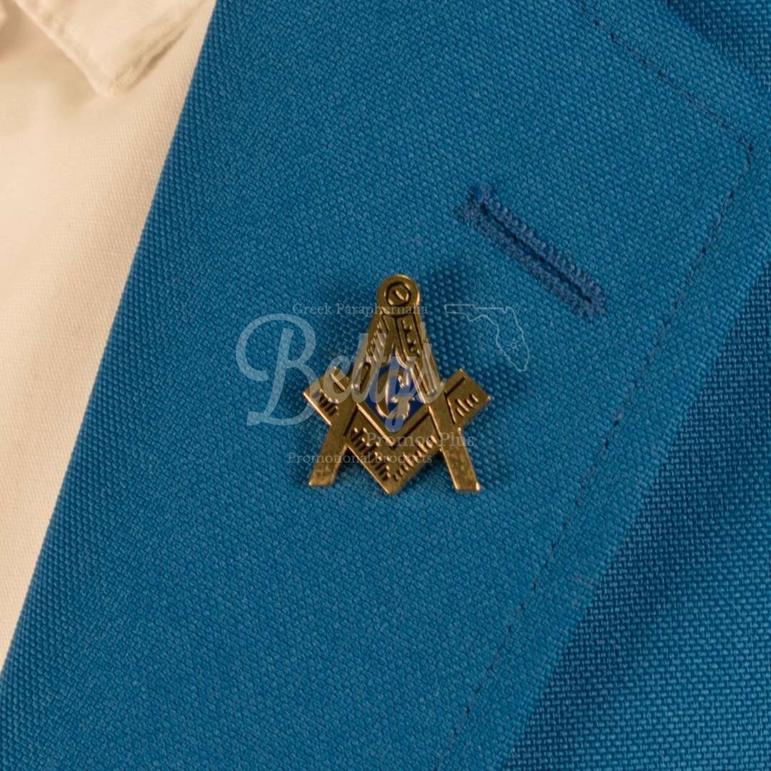Mason Freemason Masonic Shield Lapel Pin-Masonic Paraphernalia-Masonic Lapel Pin-Betty's Promos Plus