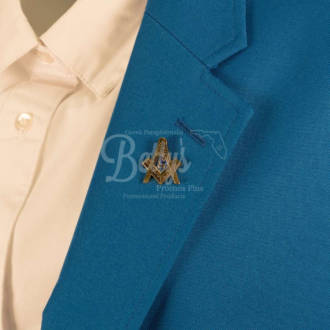 Mason Freemason Masonic Shield Lapel Pin-Masonic Paraphernalia-Masonic Lapel Pin-Betty's Promos Plus