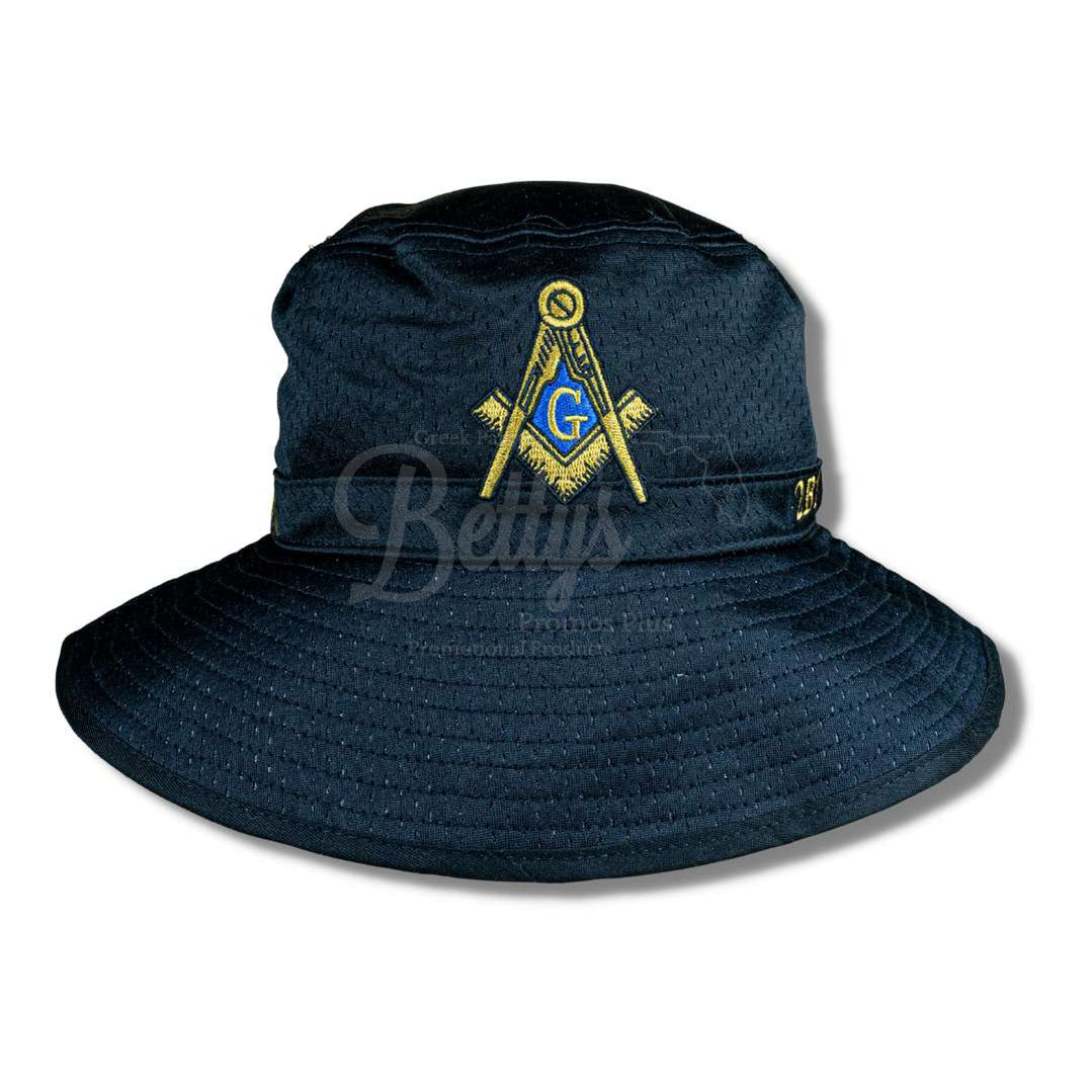 Mason Masonic 2B1 ASK 1 Mesh Flex Fit Embroidered Bucket Hat-Masonic Paraphernalia-Masonic Hats-Betty's Promos Plus