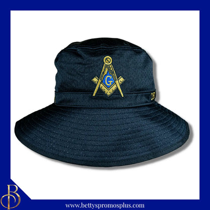 Mason Masonic 2B1 ASK 1 Mesh Flex Fit Embroidered Bucket Hat-Masonic Paraphernalia-Masonic Hats-Betty's Promos Plus