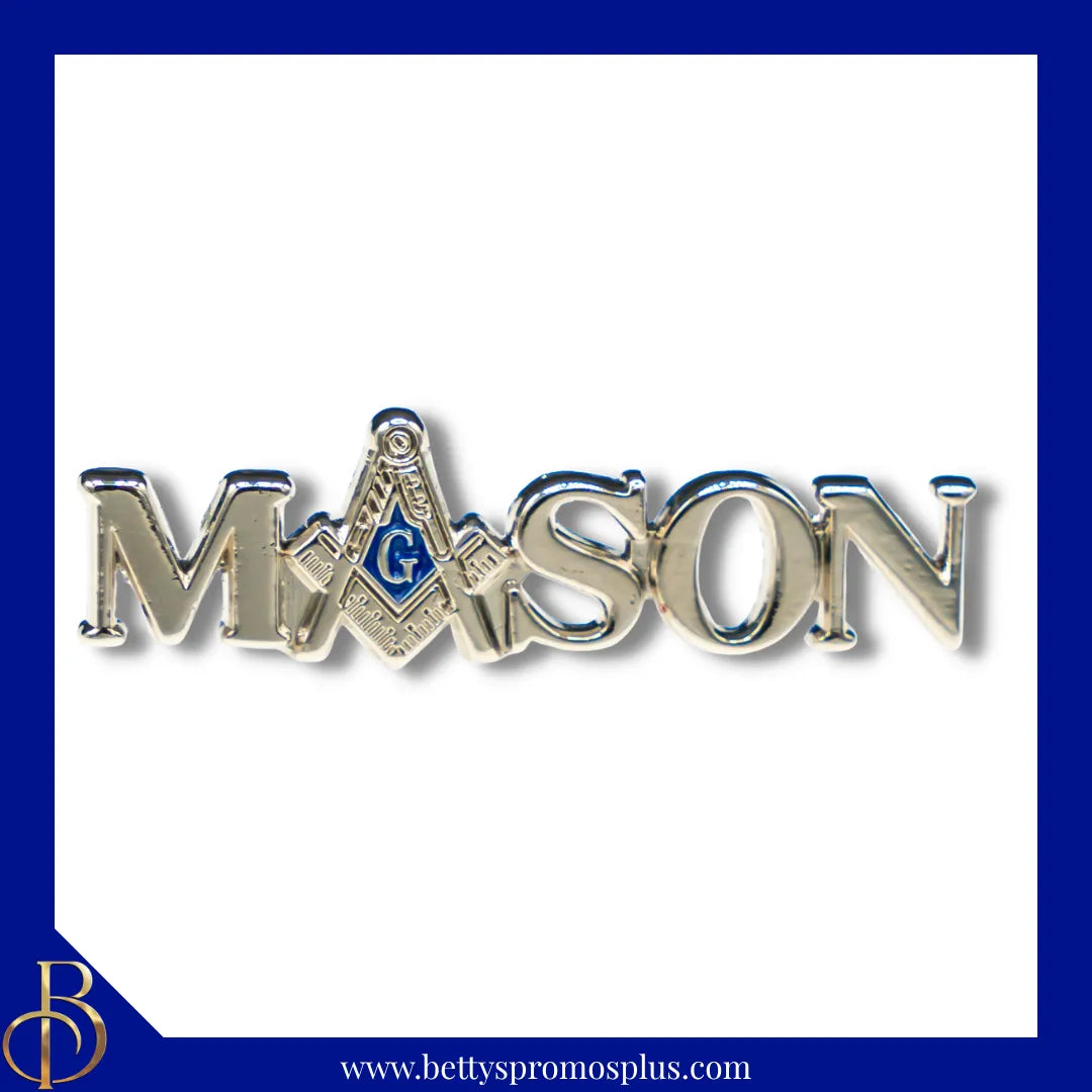 Mason Masonic Compass Lapel Pin-Masonic Paraphernalia-Masonic Lapel Pin-Betty's Promos Plus