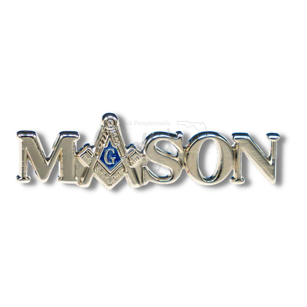 Mason Masonic Compass Lapel Pin-Silver-Masonic Paraphernalia-Masonic Lapel Pin-Betty's Promos Plus