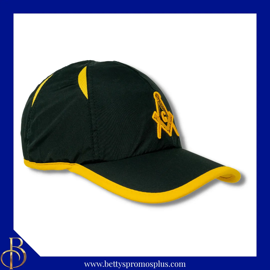 Mason Masonic Featherlight Moisture Wicking Hat-Masonic Paraphernalia-Masonic Hats-Betty's Promos Plus