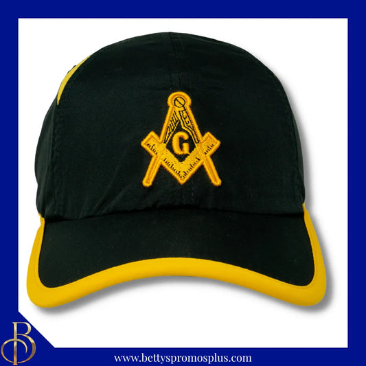 Mason Masonic Featherlight Moisture Wicking Hat-Masonic Paraphernalia-Masonic Hats-Betty's Promos Plus