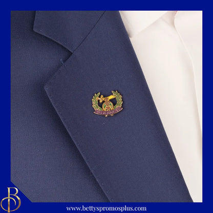 Mason Masonic "Shriner in Laurel Wreath" Freemason Lapel Pin-Masonic Paraphernalia-Masonic Lapel Pin-Betty's Promos Plus