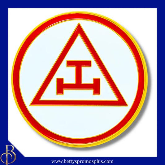 Mason Masonic Triple Tau Royal Arch Symbol Freemason Lapel Pin-Masonic Paraphernalia-Masonic Lapel Pin-Betty's Promos Plus