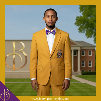 Omega Psi Phi ΩΨΦ Bow Tie and Pocket Square Combo-Omega Psi Phi Paraphernalia-Omega Psi Phi Bow Tie Set-Betty's Promos Plus