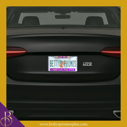 Omega Psi Phi ΩΨΦ Chrome Car Badge Auto Emblem Sticker Decal-Omega Psi Phi Paraphernalia-Omega Psi Phi Auto Decal-Betty's Promos Plus