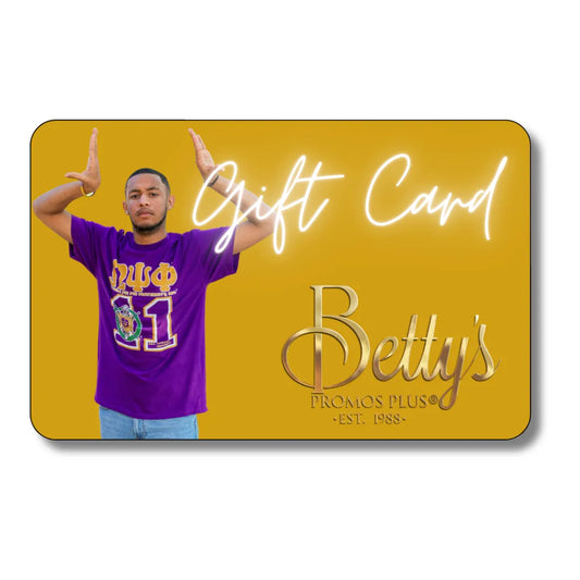 Omega Psi Phi ΩΨΦ Gift Card-Omega Psi Phi Paraphernalia-Omega Psi Phi Gift Card-Betty's Promos Plus