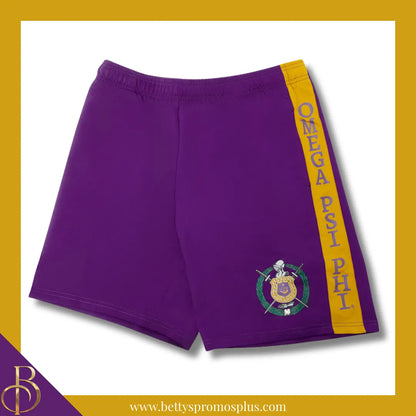 Omega Psi Phi ΩΨΦ Performance Shorts-Omega Psi Phi Paraphernalia-Omega Psi Phi Shorts-Betty's Promos Plus