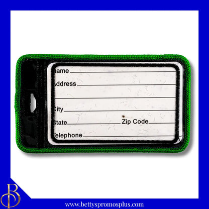 Order of Eastern Star OES Embroidered Luggage Tag-Order of Eastern Star Paraphernalia-Order of Eastern Star Luggage Tag-Betty's Promos Plus