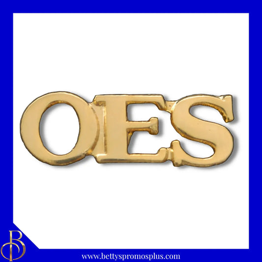 Order of Eastern Star OES Greek Letters Lapel Pin-Order of Eastern Star Paraphernalia-Order of Eastern Star Lapel Pin-Betty's Promos Plus