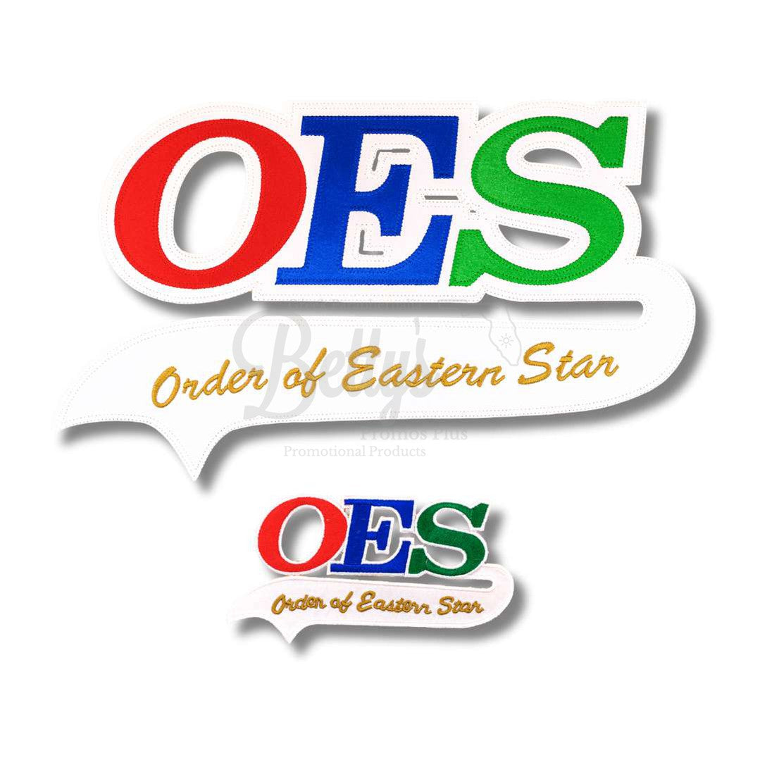 Order of Eastern Star OES Patch with Tail-Order of Eastern Star Paraphernalia-Order of Eastern Star Patch-Betty's Promos Plus