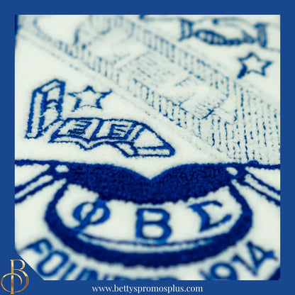 Phi Beta Sigma ΦΒΣ Chenille Shield Embroidery Patch-Phi Beta Sigma Paraphernalia-Phi Beta Sigma Patch-Betty's Promos Plus
