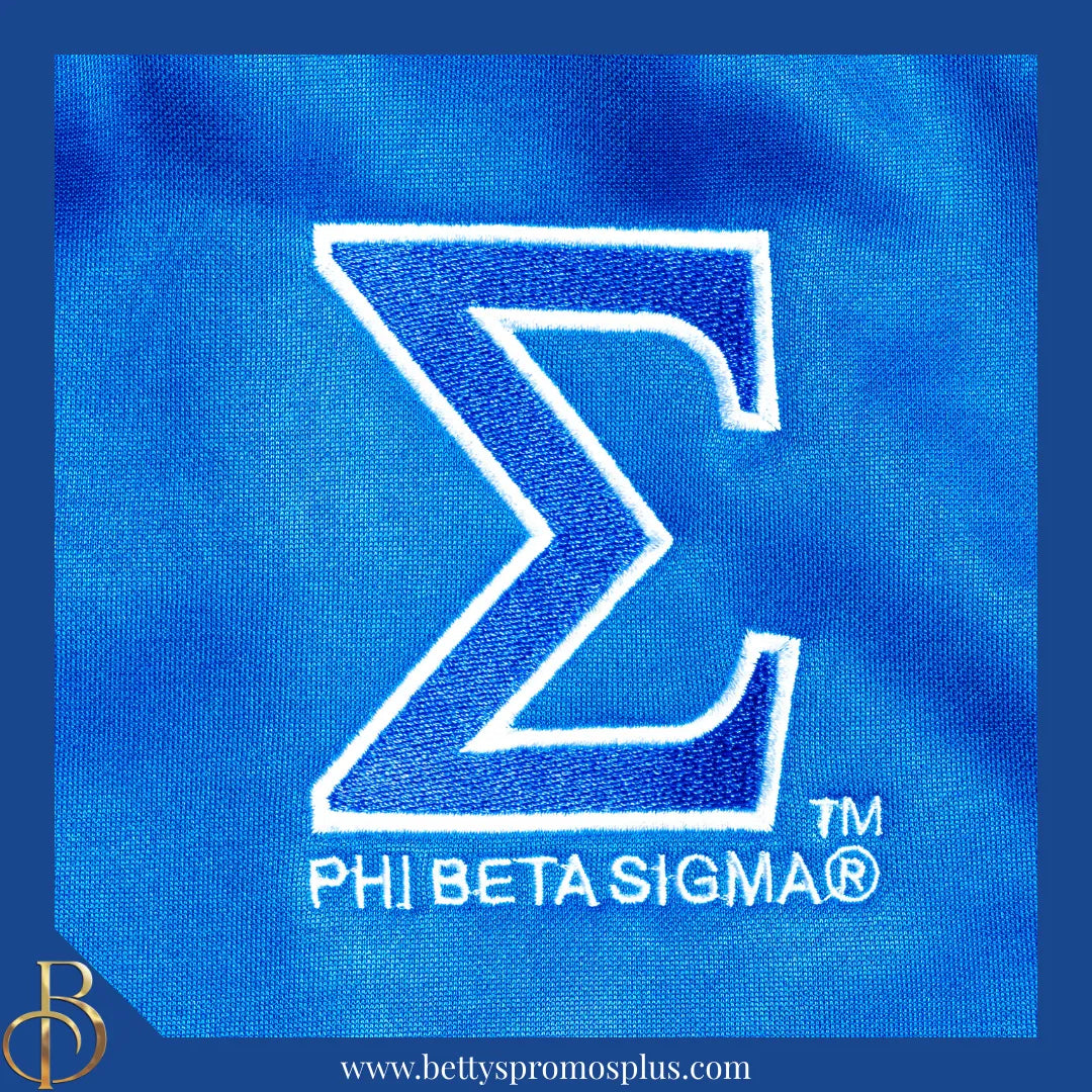 Phi Beta Sigma ΦΒΣ Elite Jogger Pants with Zippered Leg Opening-Phi Beta Sigma Paraphernalia-Phi Beta Sigma Jogger Pants-Betty's Promos Plus