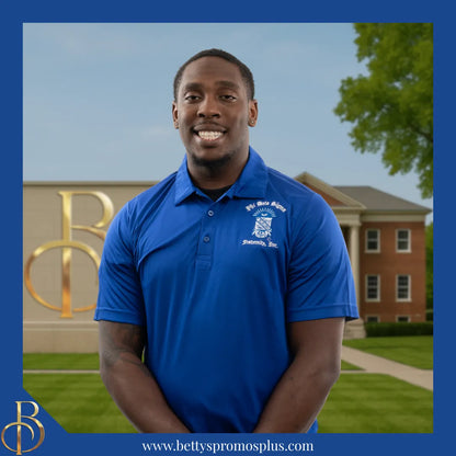 Phi Beta Sigma ΦΒΣ Embroidered Polo Shirt-Phi Beta Sigma Paraphernalia-Phi Beta Sigma Polo Shirt-Betty's Promos Plus