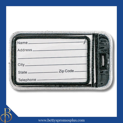Phi Beta Sigma ΦΒΣ Founded 1914 Embroidered Luggage Tag-Phi Beta Sigma Paraphernalia-Phi Beta Sigma Luggage Tag-Betty's Promos Plus