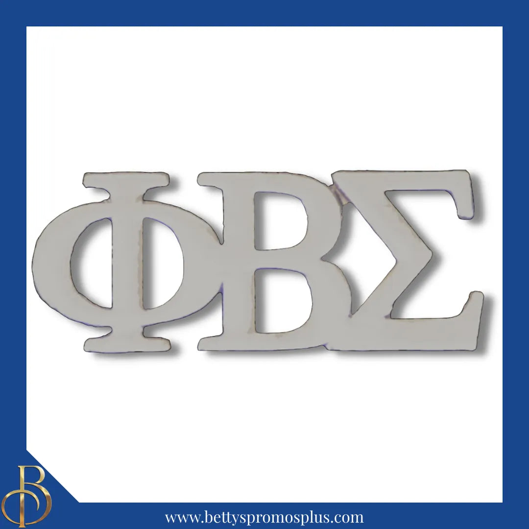 Phi Beta Sigma ΦΒΣ Greek Letters Lapel Pin-Phi Beta Sigma Paraphernalia-Phi Beta Sigma Lapel Pin-Betty's Promos Plus
