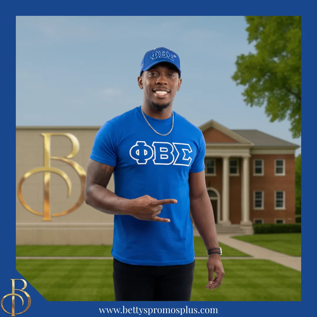 Phi Beta Sigma ΦΒΣ Greek Letters Mesh Flex Fit Embroidered Hat-Phi Beta Sigma Paraphernalia-Phi Beta Sigma Hats-Betty's Promos Plus
