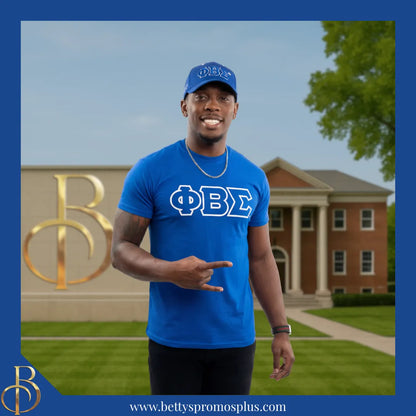 Phi Beta Sigma ΦΒΣ Greek Letters Mesh Flex Fit Embroidered Hat-Phi Beta Sigma Paraphernalia-Phi Beta Sigma Hats-Betty's Promos Plus